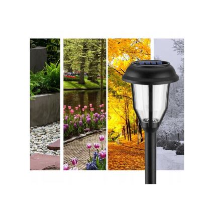 LED Saules enerģijas lampa ar krēslas sensoru LED/2V IP44