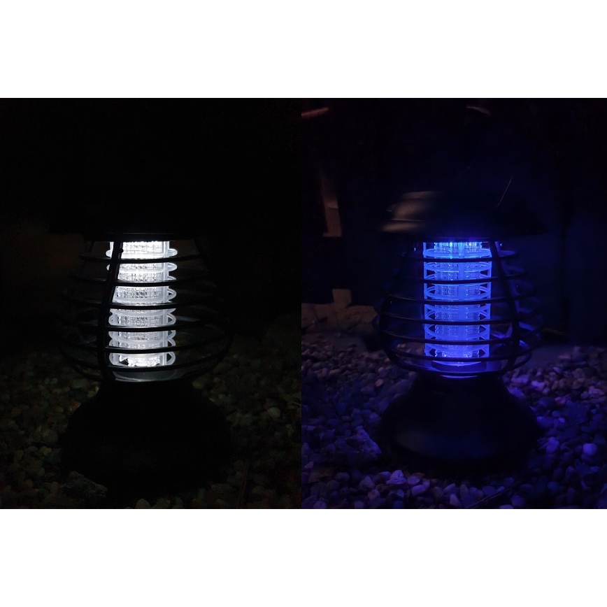 LED Saules enerģijas lampa ar kukaiņu slazdu LED/1,2V IP44