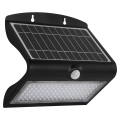 LED Saules enerģijas lampa ar kustības sensoru LED/6,8W/4000 mAh 3,7V IP65