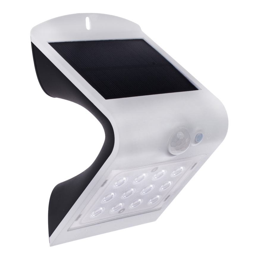 LED Saules enerģijas lampa ar kustību sensoru LED/1,5W/1200 mAh 3,7V IP65