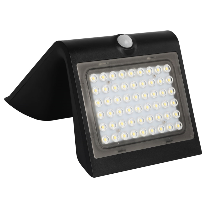 LED Saules enerģijas lampa ar kustību sensoru LED/3,2W/2000 mAh 3,7V IP65