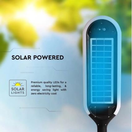 LED Saules enerģijas lampa ar sensoru BOLLARD LED/5W/5,5V 70 cm 3000K IP65 2000 mAh