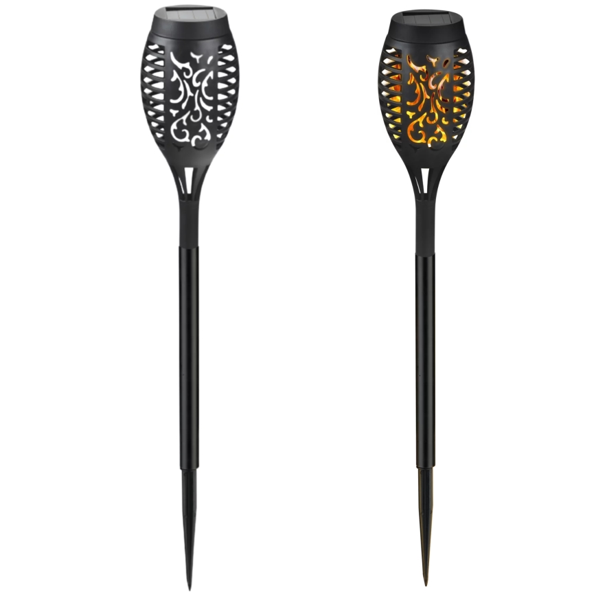 LED Saules enerģijas lampa ar sensoru FUEGO LED/1,2V 200 mAh IP44