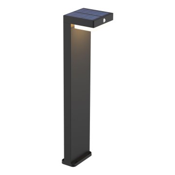 LED Saules enerģijas lampa ar sensoru MALI LED/4,5W/3,7V 2000 mAh IP44 melna