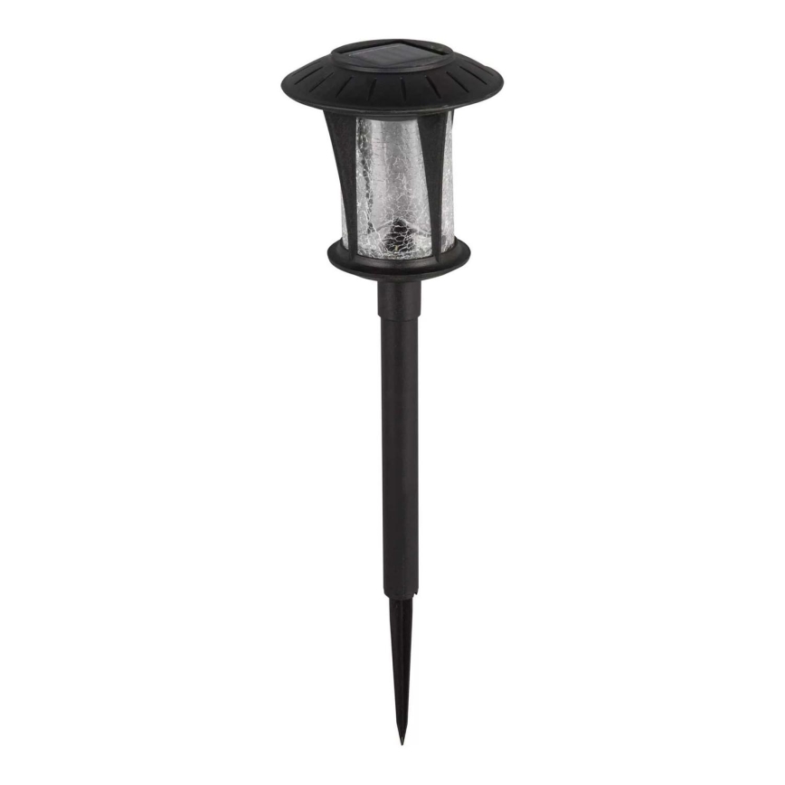 LED Saules enerģijas lampa BOLTON LED/1,2V IP44 melna