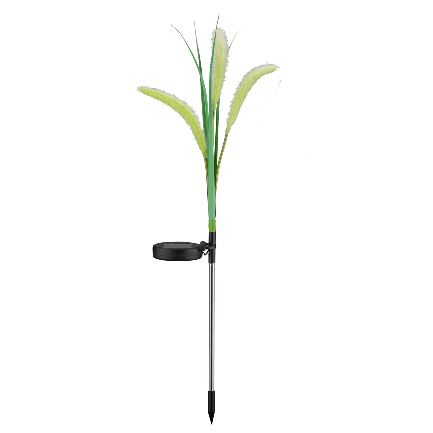 LED Saules enerģijas lampa FLORA LED/1,2V 3000K 600 mAh IP44 melna
