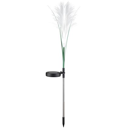 LED Saules enerģijas lampa GRASS LED/1,2V 3000K 600 mAh IP44 melna
