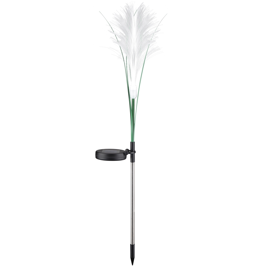 LED Saules enerģijas lampa GRASS LED/1,2V 3000K 600 mAh IP44 melna