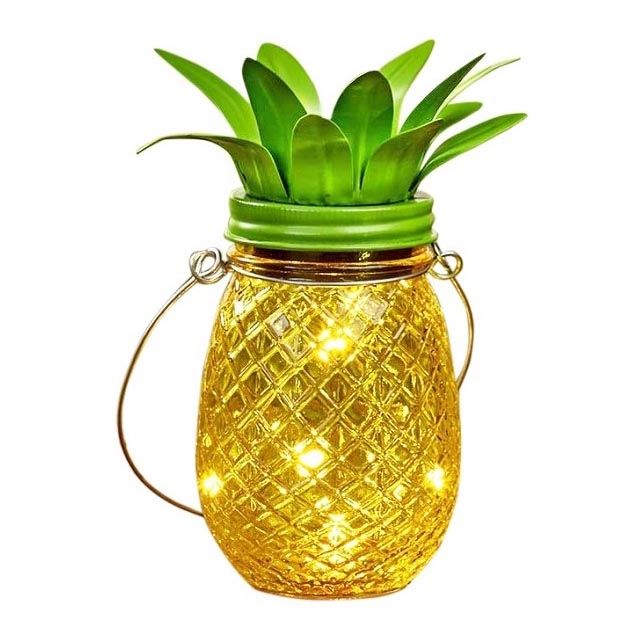 LED Saules enerģijas lampa JAR LED/1,2V 150 mAh IP44 ananāss