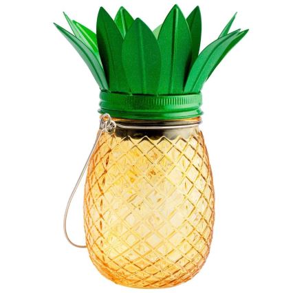LED Saules enerģijas lampa JAR LED/1,2V 150 mAh IP44 ananāss