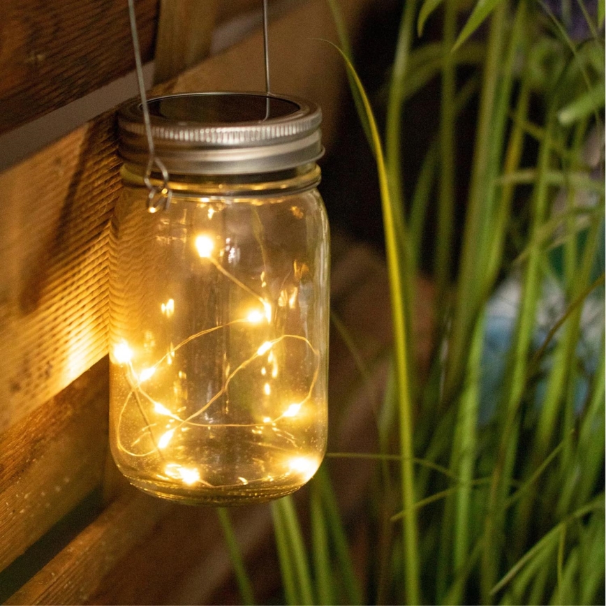 LED Saules enerģijas lampa JAR LED/1,2V 600 mAh IP44