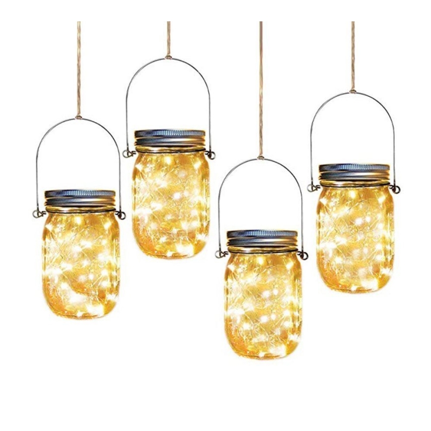 LED Saules enerģijas lampa JAR LED/1,2V 600 mAh IP44