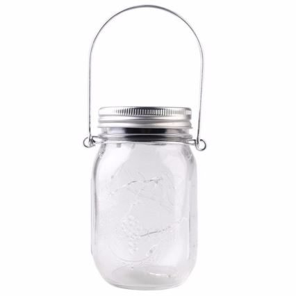LED Saules enerģijas lampa JAR LED/1,2V 600 mAh IP44