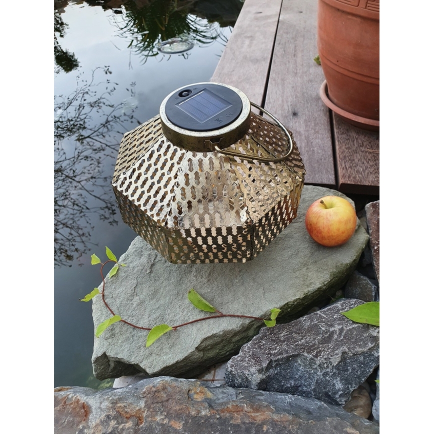LED Saules enerģijas lampa LAURA 1xE27/1,2V 300 mAh IP44