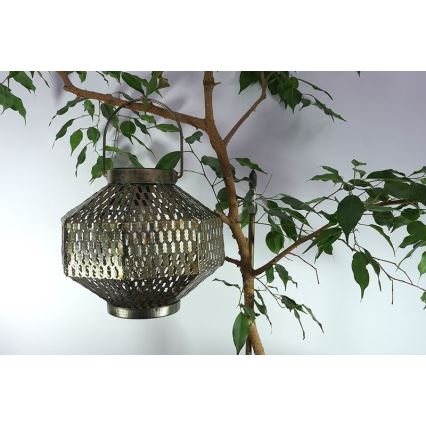 LED Saules enerģijas lampa LAURA 1xE27/1,2V 300 mAh IP44