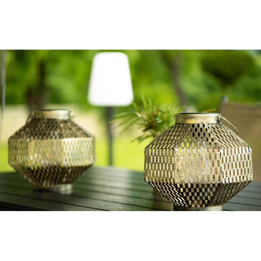 LED Saules enerģijas lampa LAURA 1xE27/1,2V 300 mAh IP44