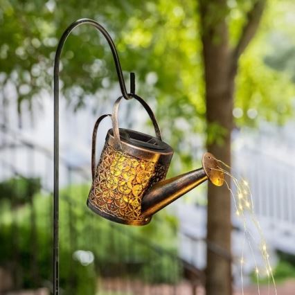 LED Saules enerģijas lampa LED/0,06W/1,2V 1xAA 2700K IP44 300 mAh