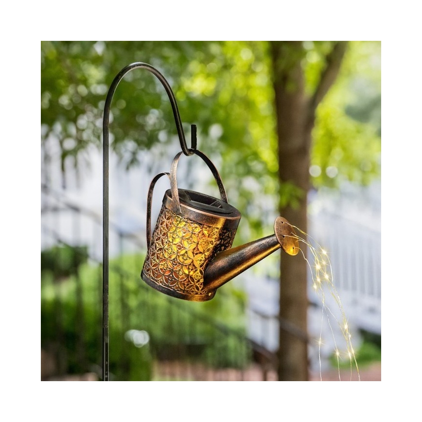 LED Saules enerģijas lampa LED/0,06W/1,2V 1xAA 2700K IP44 300 mAh