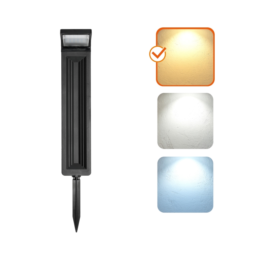 LED Saules enerģijas lampa LED/0,2W/3,7V 6500K IP44 2200 mAh