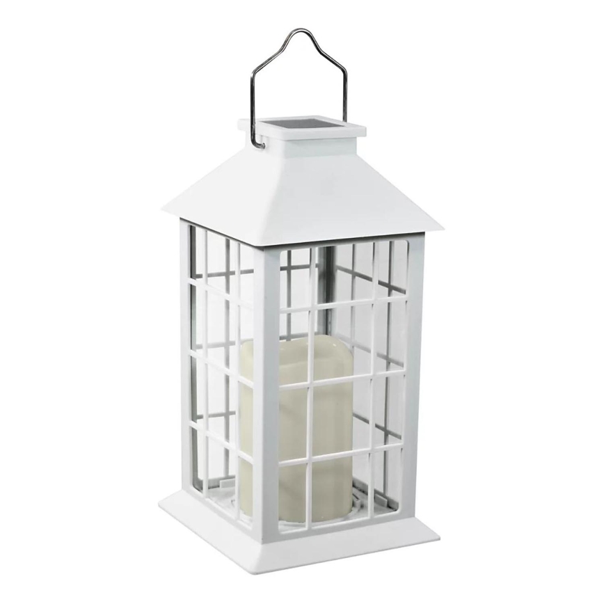 LED Saules enerģijas lampa LED/1,2V 200 mAh IP44 balta