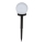 LED Saules enerģijas lampa LED/1,2V 40mAh IP44 melna