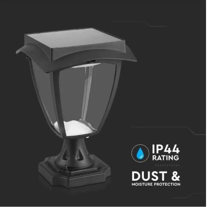 LED Saules enerģijas lampa LED/2W/3,7V 3000/6000K IP65 2200 mAh