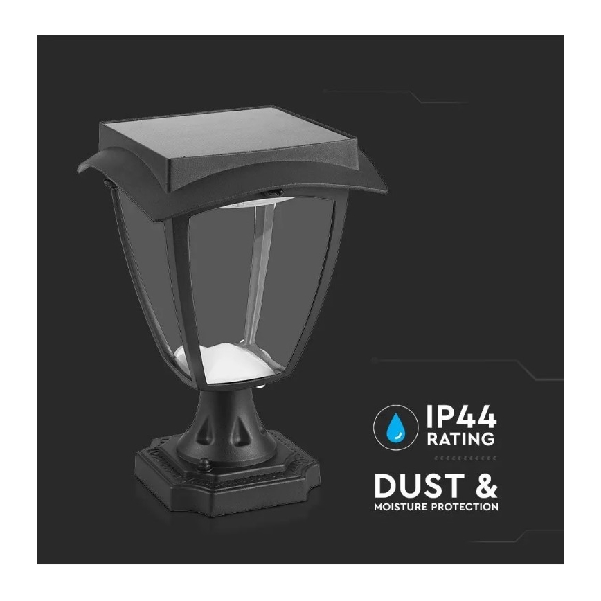 LED Saules enerģijas lampa LED/2W/3,7V 3000/6000K IP65 2200 mAh