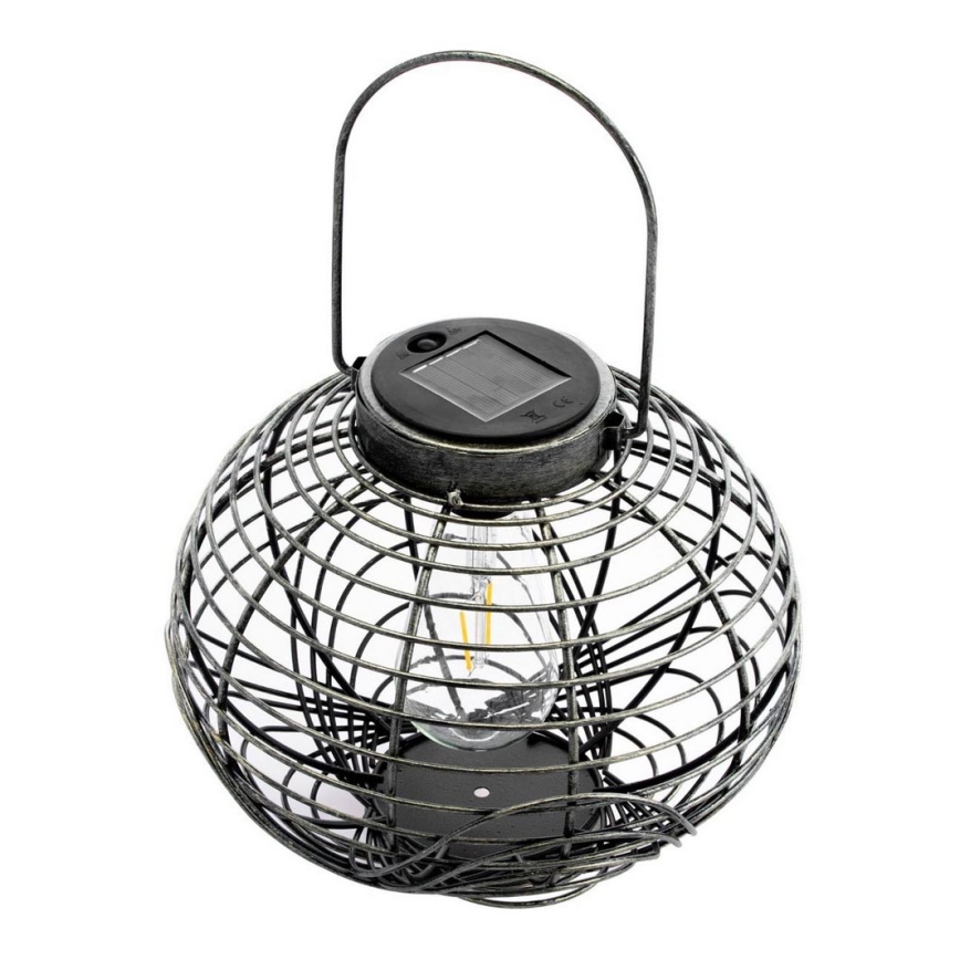 LED Saules enerģijas lampa LUISA 1xE27/1,2V 600 mAh IP44