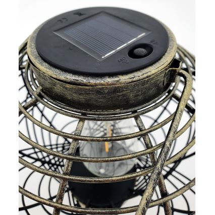 LED Saules enerģijas lampa LUISA 1xE27/1,2V 600 mAh IP44