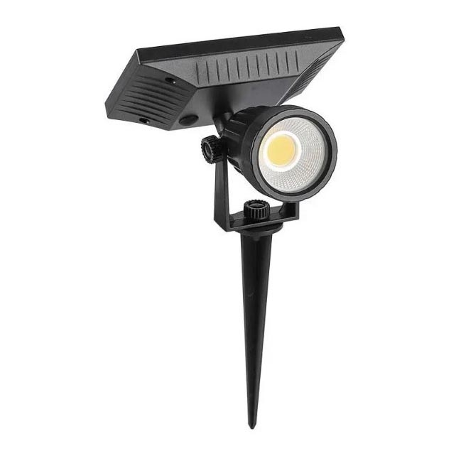 LED Saules enerģijas lampa SPIKE LED/2W/5,5V IP65 4000K 1200 mAh