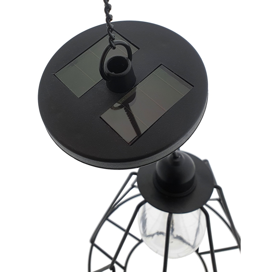LED Saules enerģijas lustra ar auklu KATTY 1,2V 300 mAh IP44