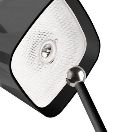 LED Saules enerģijas aptumšojama magnētiska  skārienvadāma rechargeable galda lampa LED/5W/5V 3000-6000K 3600 mAh IP65 melna