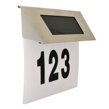 LED Saules enerģijas mājas numurs 1,2V IP44