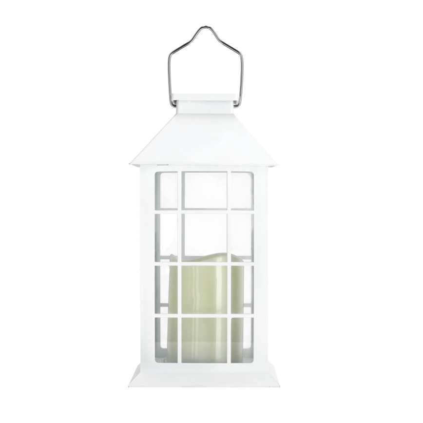 LED Saules enerģijas piekaramā lampa LED/0,02W/1,2V 1xAA 2700K IP44 200 mAh balta