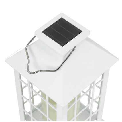 LED Saules enerģijas piekaramā lampa LED/0,02W/1,2V 1xAA 2700K IP44 200 mAh balta