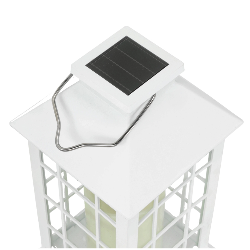 LED Saules enerģijas piekaramā lampa LED/0,02W/1,2V 1xAA 2700K IP44 200 mAh balta
