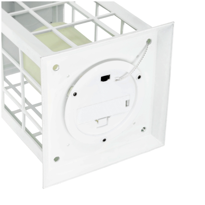 LED Saules enerģijas piekaramā lampa LED/0,02W/1,2V 1xAA 2700K IP44 200 mAh balta
