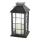 LED Saules enerģijas piekaramā lampa LED/0,02W/1,2V 1xAA 2700K IP44 200 mAh melna