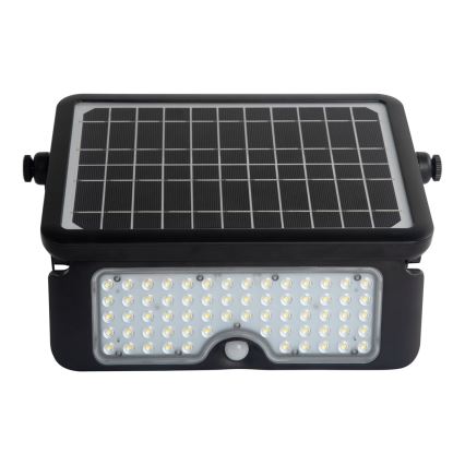 LED Saules enerģijas prožektors ar kustību un krēslas sensoru EPAD LED/10W/3000 mAh 7,4V 4000K IP65