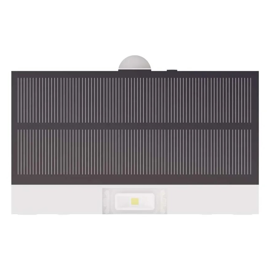 LED Saules enerģijas prožektors ar kustību sensoru LED/3,7V 1200mAh 4000K IP65 balta