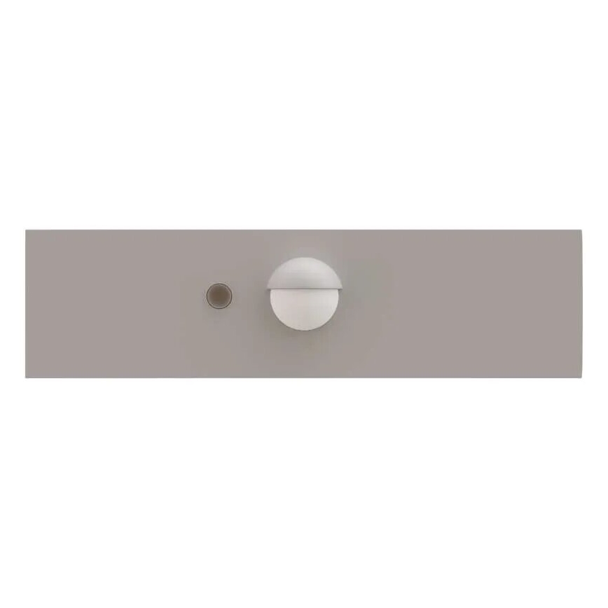 LED Saules enerģijas prožektors ar kustību sensoru LED/3,7V 1200mAh 4000K IP65 balta
