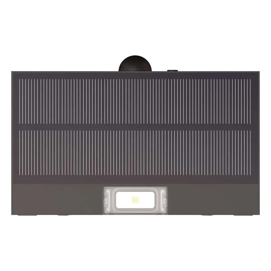 LED Saules enerģijas prožektors ar kustību sensoru LED/3,7V 1200mAh 4000K IP65 melna