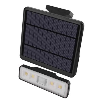 LED Saules enerģijas prožektors ar kustību sensoru LED/3,7V 2500mAh 4000K IP54