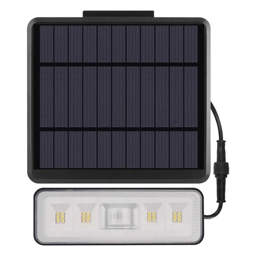 LED Saules enerģijas prožektors ar kustību sensoru LED/3,7V 2500mAh 4000K IP54
