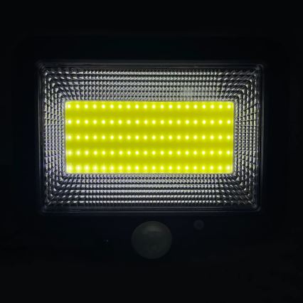 LED Saules enerģijas prožektors ar sensoru DUO LED/1W/3,7V 1200 mAh IP44