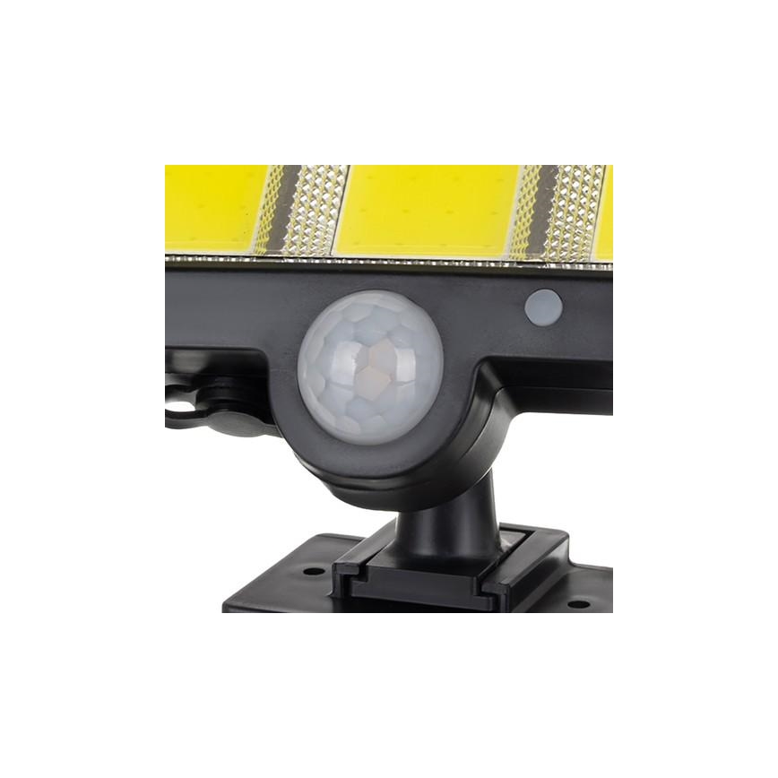 LED Saules enerģijas prožektors ar sensoru INTEGRA LED/3W/3,7V 1200 mAh IP44 + tālvadības pults