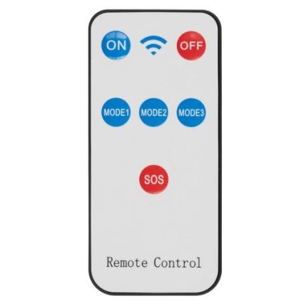 LED Saules enerģijas prožektors ar sensoru INTEGRA LED/3W/3,7V 1200 mAh IP44 + tālvadības pults