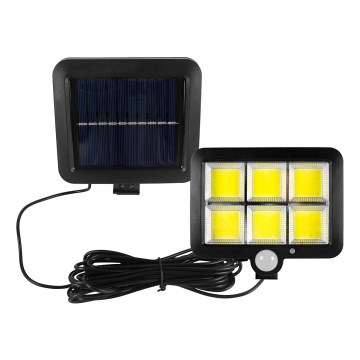 LED Saules enerģijas prožektors ar sensoru LED/1,5W/3,7V 6000K IP44 1200 mAh