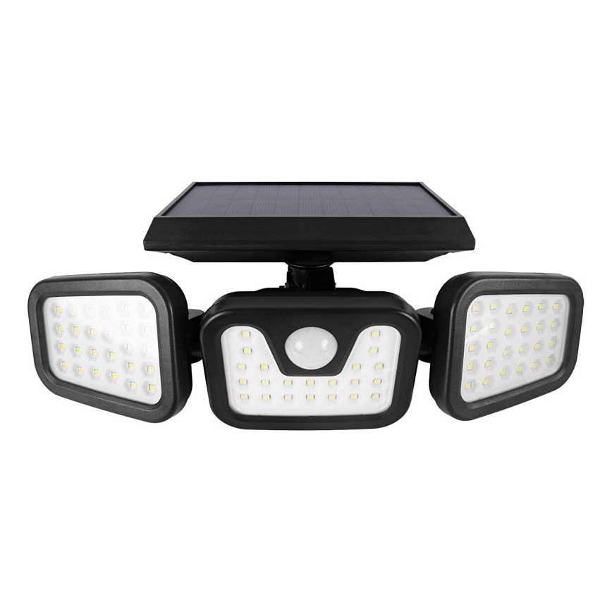 LED Saules enerģijas prožektors ar sensoru LED/1,5W/3,7V 6000K IP44 2400 mAh