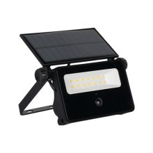 LED Saules enerģijas prožektors ar sensoru LED/10W/5,5V IP65
